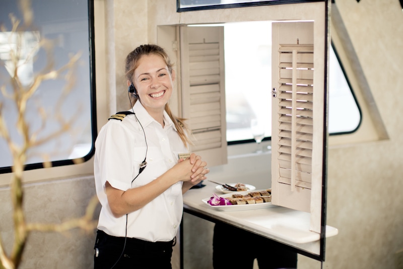 FantaSea Yachts Crew Smiling