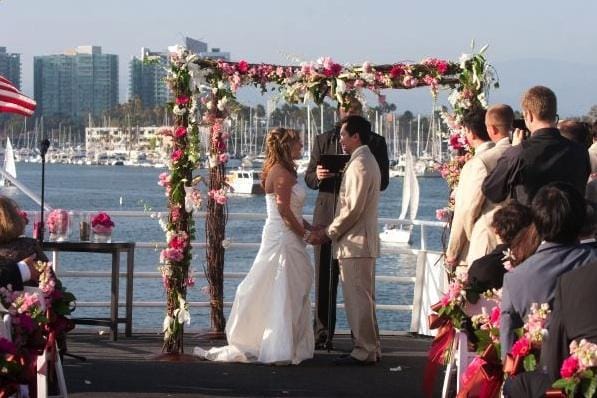 wedding on a yacht