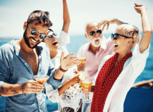 Having fun with a yacht party rental 