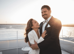 boat wedding in Marina del Rey